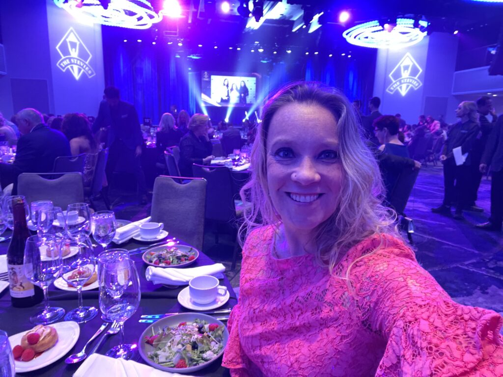Amy Murphy NYC 2024 Stevie Award Ceremony