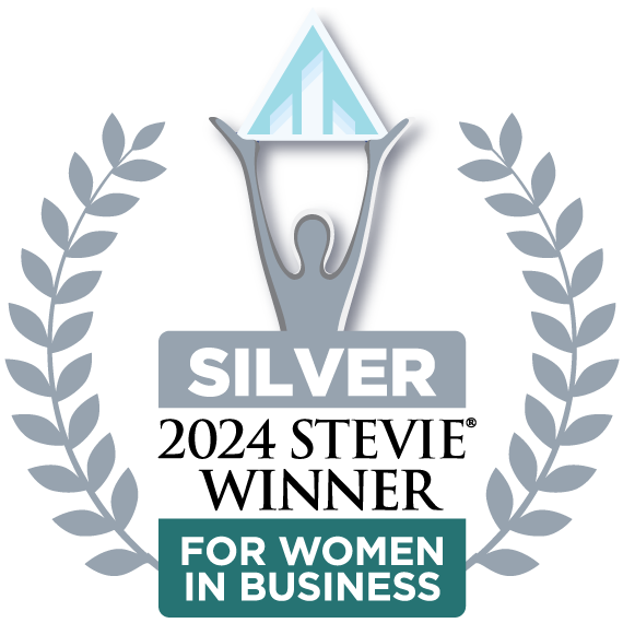2024 Silver Stevie Winner for Women in Business Logo
